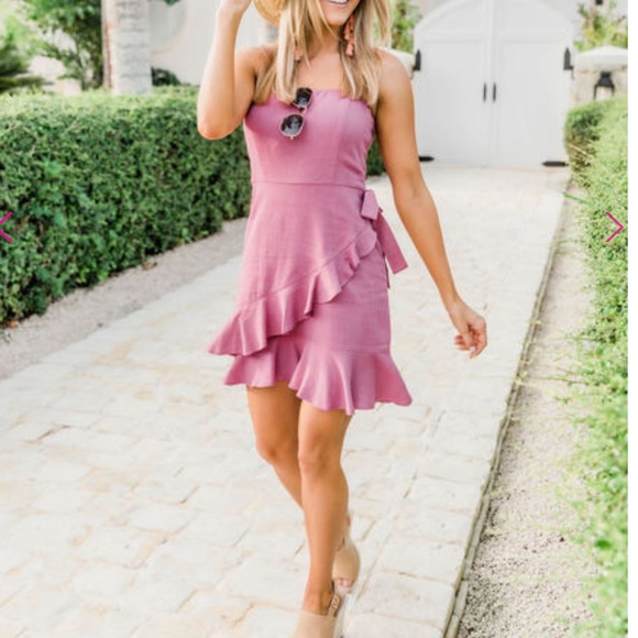 Pink Lily Dresses & Skirts - BRAND NEW Pink Lily Know You Like I Do Berry Dress